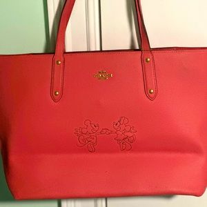 Coach Mickey/minnie women’s tote bag